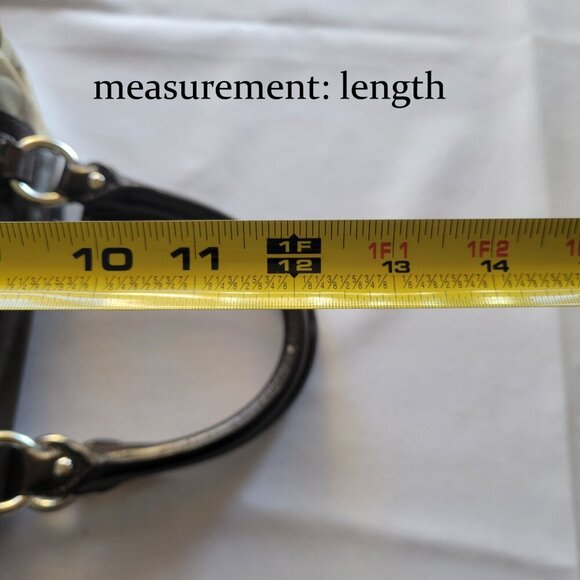 Coach Ashley Signature Sateen Brown/Khaki Satchel Handbag - Picture 5 of 16